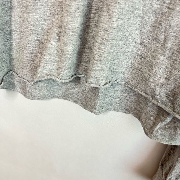 VTG Harley Davidson Lake Tahoe Long Sleeve Cropped Tee Front Pocket Graphic L - Picture 7 of 7